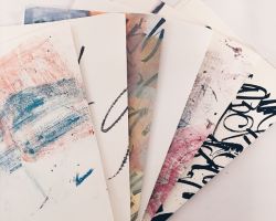 製本する本文(中ページのこと)