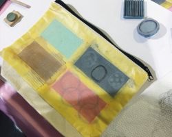 Fabric Art Pourch-Customer4 ファブリックアート